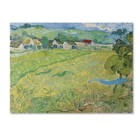 Van Gogh 'Les Vessenots Au Auvers' Canvas Art,14x19